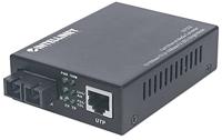 Intellinet 507332 Fast Ethernet Single Mode Media Converter zwart - thumbnail