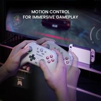 GameSir Nova HD Rumble NS Controller (Blauwgroen, PC, Steam, Android, iOS, Switch, Bluetooth / 2.4 GHz / USB) - thumbnail