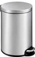EKO serene pedaalemmer 20l mat rvs - thumbnail