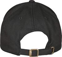 Flexfit FX6277DC Flexfit Wooly Combed Adjustable Cap - Black - One Size - thumbnail