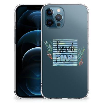 iPhone 12 | 12 Pro Stevig Bumper Hoesje Boho Beach iPhone 12 | 12 Pro Stevig Bumper Hoesje Boho Beach