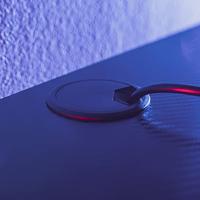 Vonyx DB20 DJ Desk zwart - thumbnail