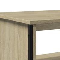 Salontafel 100x51x40 cm bewerkt hout sonoma eikenkleurig - thumbnail