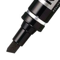 Pentel merkstift pen - afgeschuind N60A - zwart - Q631351 - thumbnail