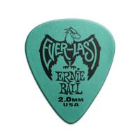 Ernie Ball 9196 Teal Everlast 2.0 mm plectrumset (12 stuks) - thumbnail