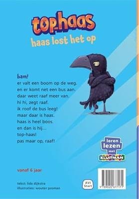 Kluitman Top-haas. haas lost het op avi start