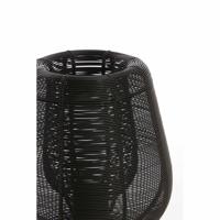Light & Living Tafellamp 'Aboso' 42cm, kleur Mat Zwart - thumbnail