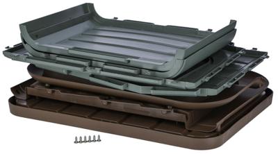 Casetta per gatti - KERBL - PAOLA Eco XL - 75 x 59 x 55 cm - Interno/esterno