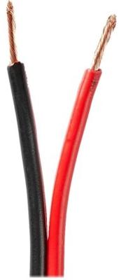 Speaker-Kabel | 2 x 2,50 mm2 | 15 m rond | Rood/Zwart