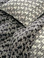 Marc O'Polo Marc O'Polo Monogram Dekbedovertrek Black 260x200/220 - thumbnail