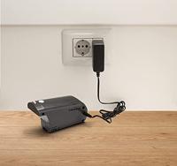 Gorenje SVC252GFA steelstofzuiger & elektrische bezem 2-in-1-steelstofzuiger Batterij/Accu Droog HEPA Zakloos 0,5 l 155 W Zwart, Grijs - thumbnail