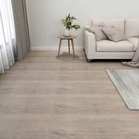 VidaXL Vloerplanken 20 st zelfklevend 1,86 m² pvc taupe - thumbnail