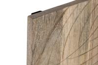 Wanddecoratie Home ESPRIT Natuurlijk Modern Blad van een plant 90 x 3 x 90 cm (9 Onderdelen) - thumbnail