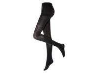 esmara Dames Thermo-Strumpfhose / Thermo-Leggings, blickdicht kann ins Niederländische übersetzt werden als: **Dames Thermo-legging, ondoorzichtig** (zwarte panty, L (44-46)) - thumbnail