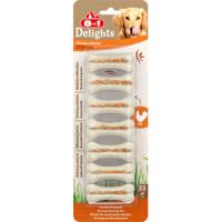 8in1 Delights Strong chicken bones XS hondensnacks 6 verpakkingen - thumbnail