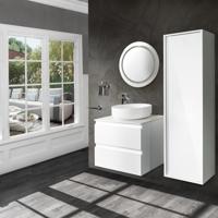 Creavit Badkamermeubelset Sally 60 cm Twee Soft-Close Lades Hoogglans Wit - Onderkast Sally 60 cm Hoogglans Wit - thumbnail