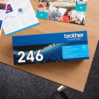 Brother Toner TN-246C Origineel Cyaan 2200 bladzijden TN-246 C - thumbnail