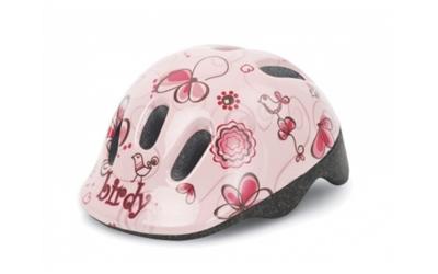 Polisport Fietshelm birdy xxs junigoud crème/roze maat 44/48 cm