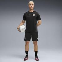 PUMA Manchester City Trainingsbroekje 2025-2026 Zwart Zilver - thumbnail