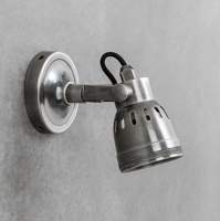 Opbouwspot Indigo Antiek Zilver - thumbnail