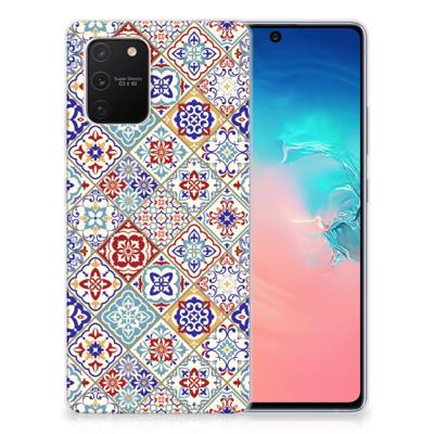 Samsung Galaxy S10 Lite | TPU | Siliconen hoesje | Tiles Color Samsung Galaxy S10 Lite | TPU | Siliconen hoesje | Tiles Color