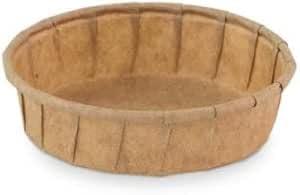 Bakje Papier Rond Laag Bruin 30ml (200 stuks)