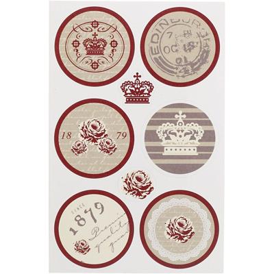 Vivi Gade Stickers, vel 9x14 cm, 4 div vellen/ 1 doos - thumbnail