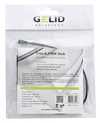 Gelid Solutions 1-to-4 Pwm Fan Hub