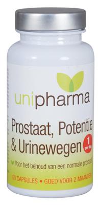 Unipharma Prostaat, Potentie & Urinewegen Capsules Unipharma Prostaat, Potentie & Urinewegen Capsules