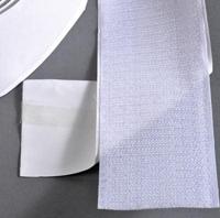 Klittenband klevend 50mm wit haak 25m - thumbnail