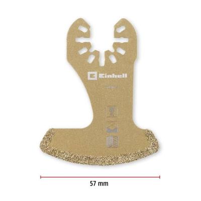 Einhell 708075 Segmentmesser HM 57mm Chroom-vanadium staal, Hardmetaal Zaagblad 57 mm 1 stuk(s) Einhell 708075 Segmentmesser HM 57mm Chroom-vanadium staal, Hardmetaal Zaagblad 57 mm 1 stuk(s)