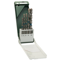 Bosch Accessories 2609255417 Beton-spiraalboren set 5-delig 5 mm, 6 mm, 6 mm, 8 mm, 10 mm Cilinderschacht 1 set(s) - thumbnail
