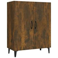 Dressoir 70x34x90 cm bewerkt hout gerookt eikenkleurig - thumbnail