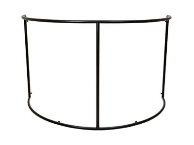 Omnitronic Mobile DJ Screen Curved Opvouwbaar privacyscherm Metaal, Stof