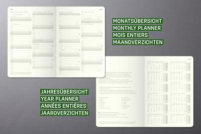 Sigel C2608 Weekkalender Conceptum 2026 Hardcover DIN A5 Zwart, Rood 1 stuk(s) Aantal paginas: 192