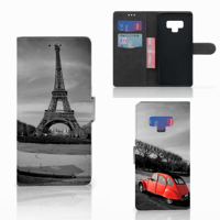 Samsung Galaxy Note 9 Flip Cover Eiffeltoren - thumbnail