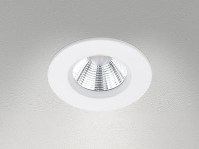 Trio Badkamer inbouwspotZagros met led rond wit - 650710131