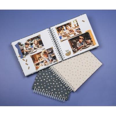 Hama Foto Spiraalalbum XL Lovely 28x24 cm 50 Witte Pagina's Beige Hama Foto Spiraalalbum XL Lovely 28x24 cm 50 Witte Pagina's Beige