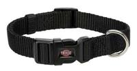 Trixie halsband hond premium zwart - thumbnail