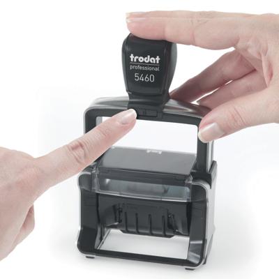 Stempelkussen Trodat Professional 6/50/2 2 stuks blauw en rood