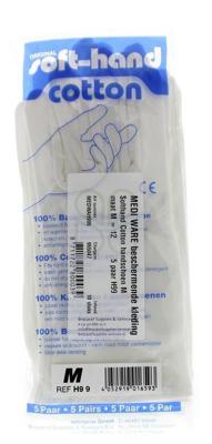 Softhand Verbandhandschoen soft cotton M 12 5 Paar Softhand Verbandhandschoen soft cotton M 12 5 Paar