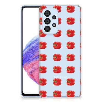 Samsung Galaxy A53 5G | Siliconen Case | Paprika Red Samsung Galaxy A53 5G | Siliconen Case | Paprika Red