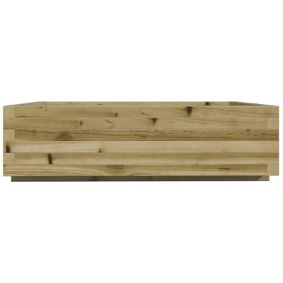 Plantenbak 90x90x26,5 cm geïmpregneerd grenenhout