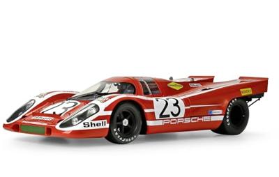 IXO Collection - 1/8 Porsche 917KH metalen bouwpakket Rood