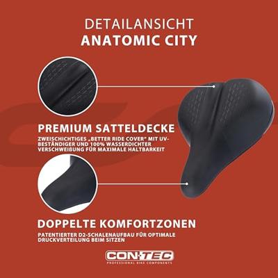 CONTEC zadel "anatomic" ct saddle anatomic 272 x 227mm