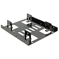 DeLOCK Wisselframe 3,5" > 2x 2,5" inbouwframe - thumbnail