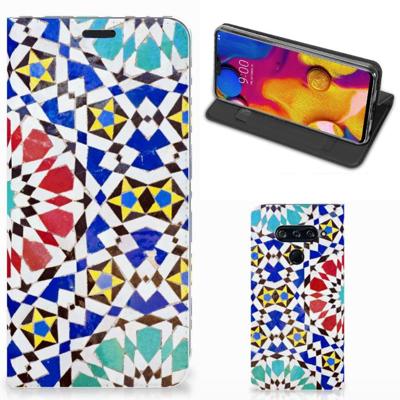 LG V40 Thinq Standcase Mozaïek LG V40 Thinq Standcase Mozaïek