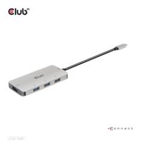 Club 3D USB-C Gen2 > 4x USB-A 10Gbps usb-hub - thumbnail