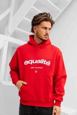 Equalité Celeste Hoodie Heren Rood - Maat S - Kleur: Rood | Soccerfanshop Equalité Celeste Hoodie Heren Rood - Maat S - Kleur: Rood | Soccerfanshop