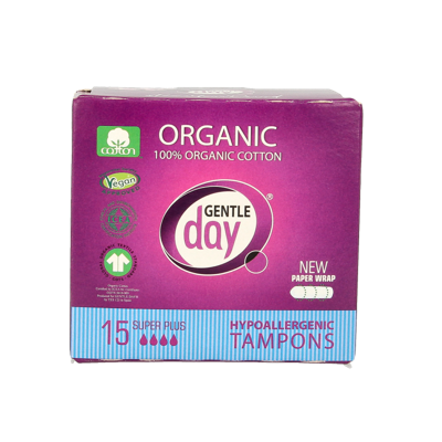 Gentle Day Tampon super plus 15 Stuks